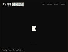 Tablet Screenshot of fyffedesignservices.com.au